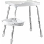 Braventa Collection M-KV35-01 Apollo Duşlu Banyo Taburesi, Beyaz - Standart - Çok Renkli