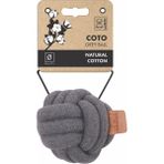 Braventa Collection M-Pets Coto Grey Ball 9,5cm Örgü Top Oyuncak