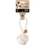 Braventa Collection M-Pets Whıte Loop Ball 11CM Çekmeli Örgü Top Oyuncak