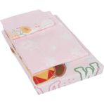 Braventa Collection Masha Lisanslı Karakter BASKILI%100 Pamuk Bebek Pike Takımı, Pembe, Bebek
