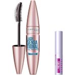 Braventa Collection Maybelline New York Lash Sensational Yelpaze Etkili Suya Dayanıklı Siyah Maskara 9.4 ml & Mini Falsi