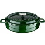 Braventa Collection Metal Premium Serisi - Döküm Çok Amaçlı Tencere, Yuvarlak, 28 Cm, Majolik Yeşil - Standart