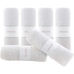 Braventa Collection Minuche Bambu Bebek Havlusu 6'lı - Ultra Yumuşak ve Emici Bebek Banyo Yüz Havlusu - Hassas Ciltler