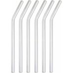 Braventa Collection Mithra Life 6 Lı Şeffaf Eğimli Cam Pipet MIT1003 - Standart
