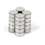 Braventa Collection Mns Magneteksan Ø6x3 mm Neodimyum Yuvarlak Silindirik Mıknatıs - 50 Adet Set - Standart