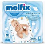 Braventa Collection Molfix Bebek Bakım Örtüsü 10'lu 60X60
