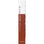 Braventa Collection New York Super Stay Matte Ink Likit Mat Ruj - 75 Fighter (Kahverengi) - Çok Renkli