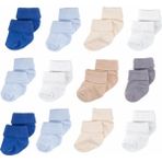 Braventa Collection Novibaby 12'li Bambu Yenidoğan Bebek Çorap, Kız Erkek Bebek Çorabı - 1 Adet Ürün