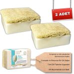 Braventa Collection Organicsun Doğal Kabak Lifli Pirinç Sabunu 120 gr x 2 Adet Tüm Cilt Tipleri Için Beyazlatma Etkili E - Standart