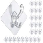 Braventa Collection Orret Home 6 Adet Kendinden Yapışkanlı Şeffaf Askı Askılık Havluluk,yapışkanlı Güçlü Şeffaf Askı (6) - Standart