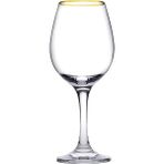 Braventa Collection Paşabahçe Touch Golden Touch Şarap Kadehı 295 cc D 6'lı Hediyelik Kutu - Çok Renkli - Standart