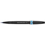 Braventa Collection Pentel Sing Pen Brush Ince Uçlu Fırça Kalem A.mavi - Standart