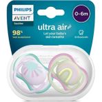 Braventa Collection Philips Avent SCF085/59 Ultra Air Emzik 0-6 Ay (Kız)