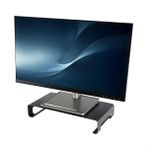 Braventa Collection Prexua Riser Masaüstü Monitör Standı - Monitör Yükseltici (Siyah, Medium)