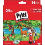 Braventa Collection Pritt Kuru Boyalar, Canlı Renklerde Boya Kalemi, Açması Kolay ve Dayanıklı Silinebilir Kalem, Yumuşa - Standart
