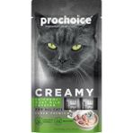 Braventa Collection Prochoice Creamy Kediler Için Tavuklu, Keçi Sütlü ve Istridyeli Sıvı Ödül Maması 4X15 gr