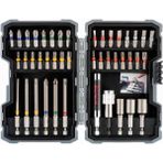 Braventa Collection Professional Vidalama Ucu Seti, Gri, 43 Adet, Extra-Hard Tornavida Ucu ve Lokma Anahtarı Seti - Standart