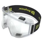 Braventa Collection S550 Grand Şeffaf Toz Çapak Koruyucu Güvenlik Gözlüğü Şeffaf Lens Ayarlanabilir Lastikli Işçi Gözlüğ
