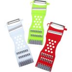 Braventa Collection Safestore 5 In 1 Çok Fonksiyonlu Sebze Meyve Soyucu Dilimleyici 5 In 1 Rende Sarımsak Ezici - Standart