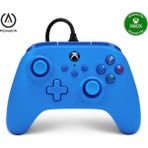 Braventa Collection Series X|s ve Windows 10/11 Için Kablolu Powera Controller - Mavi, Gamepad, Kablolu Video Oyun Denet