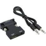 Braventa Collection Ses Destekli HDMI To VGA Monitör Çevirici Dönüştürücü Adaptör - Standart
