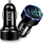 Braventa Collection Siyah Araç Içi USB 3.0 Type C 20W Soketli Çakmaklık Güç Adaptörü Tüm Cihazlar 12V-24V