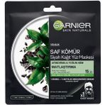 Braventa Collection Skin Naturals Kömürlü Kağıt Yüz Maskesi Siyah Çay - Standart
