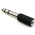 Braventa Collection Uygun Elektronik Gitar Anfi Amfi Kablo Jak Dönüştürücü Jack Çevirici Erkek 6.5mm Dişi 3.5mm Çivi Git - Standart