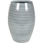 Braventa Collection Via Gardenia Cresta Buz Mavisi Seramik Saksı Uzun 20 * 30CM