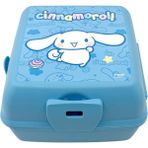 Braventa Collection Wiggle Cinnamoroll Temalı Lisanslı 4 Bölmeli Plastik Çocuk Beslenme - Yemek Saklama Kabı Kaşık ve Ça - Standart