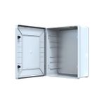 Braventa Collection Yavuz Abs Pano 40 x 50 x 20 cm Taban Saclı IP65 Plastik Pano Montaj Plakalı Elektrik Kutusu Pano Dar