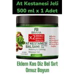 Bravia At Kestanesi Jeli Kremi 500 Ml 1 ADET - Ağrıllar İçin Kas Eklem Horse Chestnut Jel