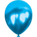 Bravo Helyuma Uyumlu Mavi Metalik Balon Mirror Balon 12 inç 100 Adet Metalik Mavi Balon 12 inch