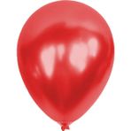 Bravo Helyuma Uyumlu Metalik Balon Metalik Kırmızı Balon 12 inch 100 Adet