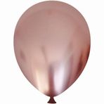 Bravo Helyuma Uyumlu Pembe Krom Balon Mirror Balon 12 inç 5 Adet Krom Pembe Balon 12 inch