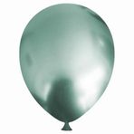 Bravo Helyuma Uyumlu Yeşil Krom Balon Mirror Balon 12 inç 5 Adet Krom Yeşil Balon 12 inch