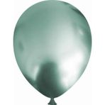 Bravo Helyuma Uyumlu Yeşil Krom Balon Mirror Balon 12 inç 50 Adet Krom Yeşil Balon 12 inch