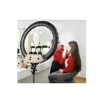 Brawi 22 Inç 56cm 100w Mega Boy Ring Light Led Halka, Kuaför Ve Makyaj Çekim Işığı