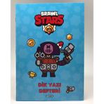 Brawl Star A5 Tel Dikiş Karton 60 Yaprak Çizgili Defter