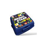 BRAWL STARS 4 Bölmeli Plastik Beslenme Kutusu Lacivert DDCQ23928