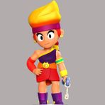 Brawl Stars Amber Karakter Figürü 20CM
