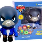 Brawl Stars CROW Aksiyon Figürü | 10,5 cm Boyunda Koleksiyon Oyuncak Figürin| P.M.I. Resmi Lisanslı Oyuncaklar | Supercell | Video Oyuncuları için Hediye | Eklemli Figür