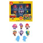 Brawl Stars Delüks 8'li Figür Seti - Maskeli El Primo'Lu Set