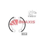 BRAXIS-AC0003 - Arka Fren Balatası Pabuc Lada Samara 86-96 Vega 95-00 111 95-05 112 95 06-> Nova 89-> (200X41) - Siyah