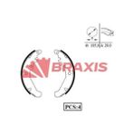 Braxis Ac0047 Arka Fren Balatası Pabuç Palio Siena Albea 1.2 1.3 1.4 1.6 16v 98845348