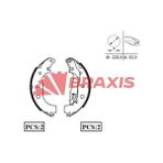 Braxis Ac0070 Arka Fren Balatası Pabuç Doblo Iı Iıı Idea Albea 1.3 1.4 1.6 1.8 77363513