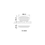 Braxıs Arka Fren Balatası Fluence 09> Megane Iıı 09> Megane Iv 15> Grand Scenıc Iıı 09> Clıo V 20> Captur Iı 20> 1.0 Tce 1.2 Tce 1.3 Tce 1.5