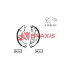 BRAXIS ARKA FREN BALATASI PABUC MAREA ALBEA PALIO WEEKEND 1.2 / 1.4 / 1.6 / 1.9 96