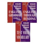 BRC English Grammar Inside And Out + English Through Reading + Test Your Vocabulary