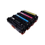 Brcn-Hp CF380 4 Renk Muadil Toner Seti 312A Mfp M476 - Renkli